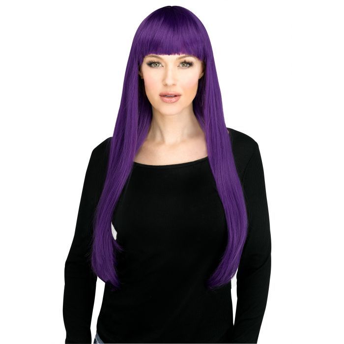 Purple Party Girl Wig