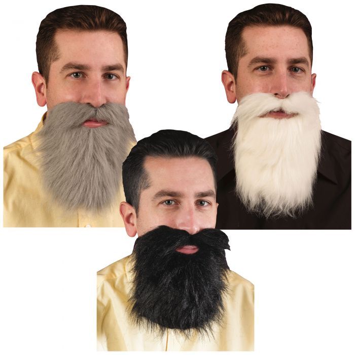 White Beard and Mustache