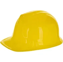 Plastic Yellow Construction Hat