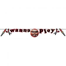 Chucky "Wanna Play" Banner