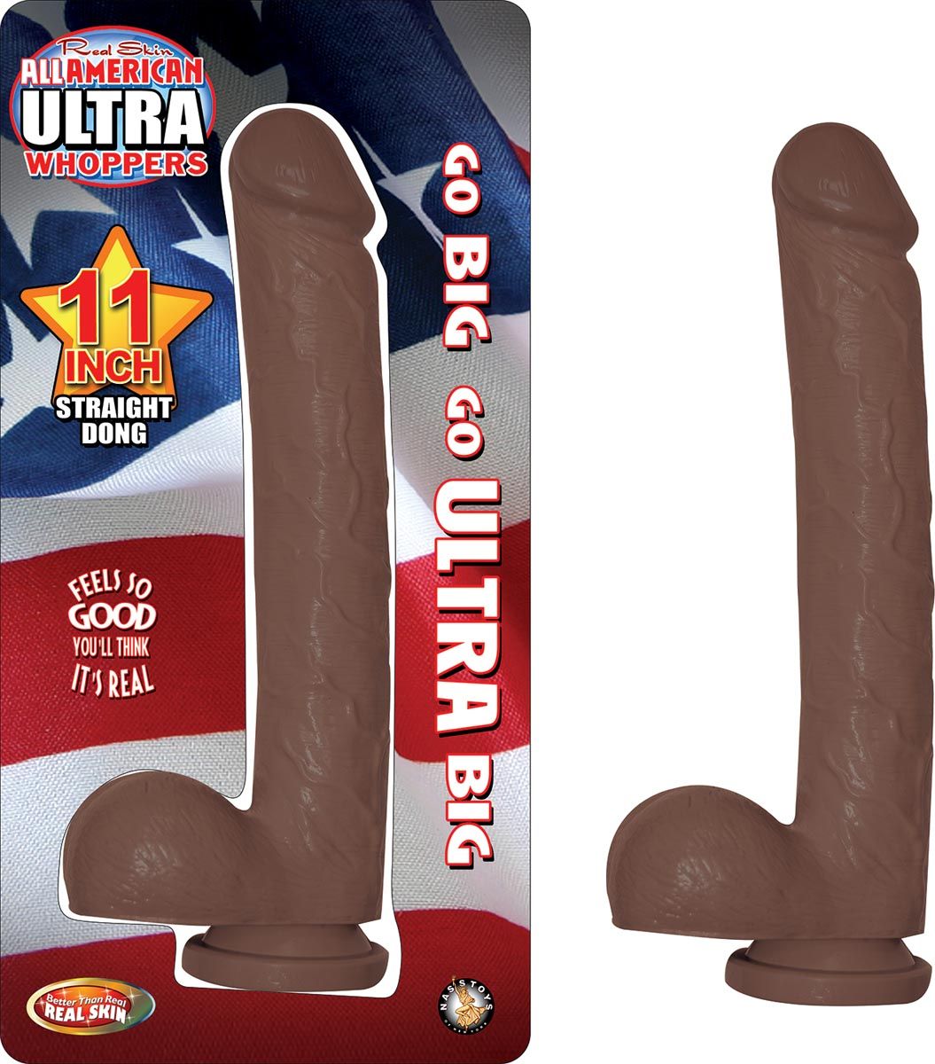 ALL AMERICAN ULTRA WHOPPERS 11&quot; STRAIGHT DONG-BROWN - #2797