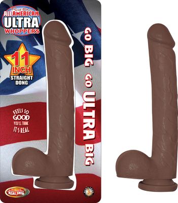 ALL AMERICAN ULTRA WHOPPERS 11&quot; STRAIGHT DONG-BROWN - #2797
