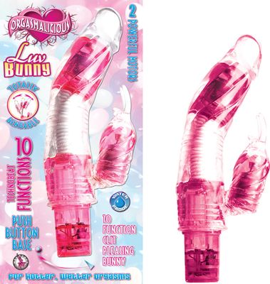 ORGASMALICIOUS LUV BUNNY-COTTON CANDY PINK - #2038-1