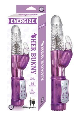 ENERGIZE HER BUNNY 1-PURPLE - #2790-2