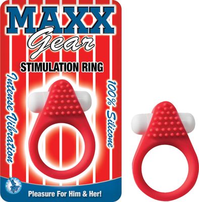 MAXX GEAR STIMULATION RING-RED - #2744-1