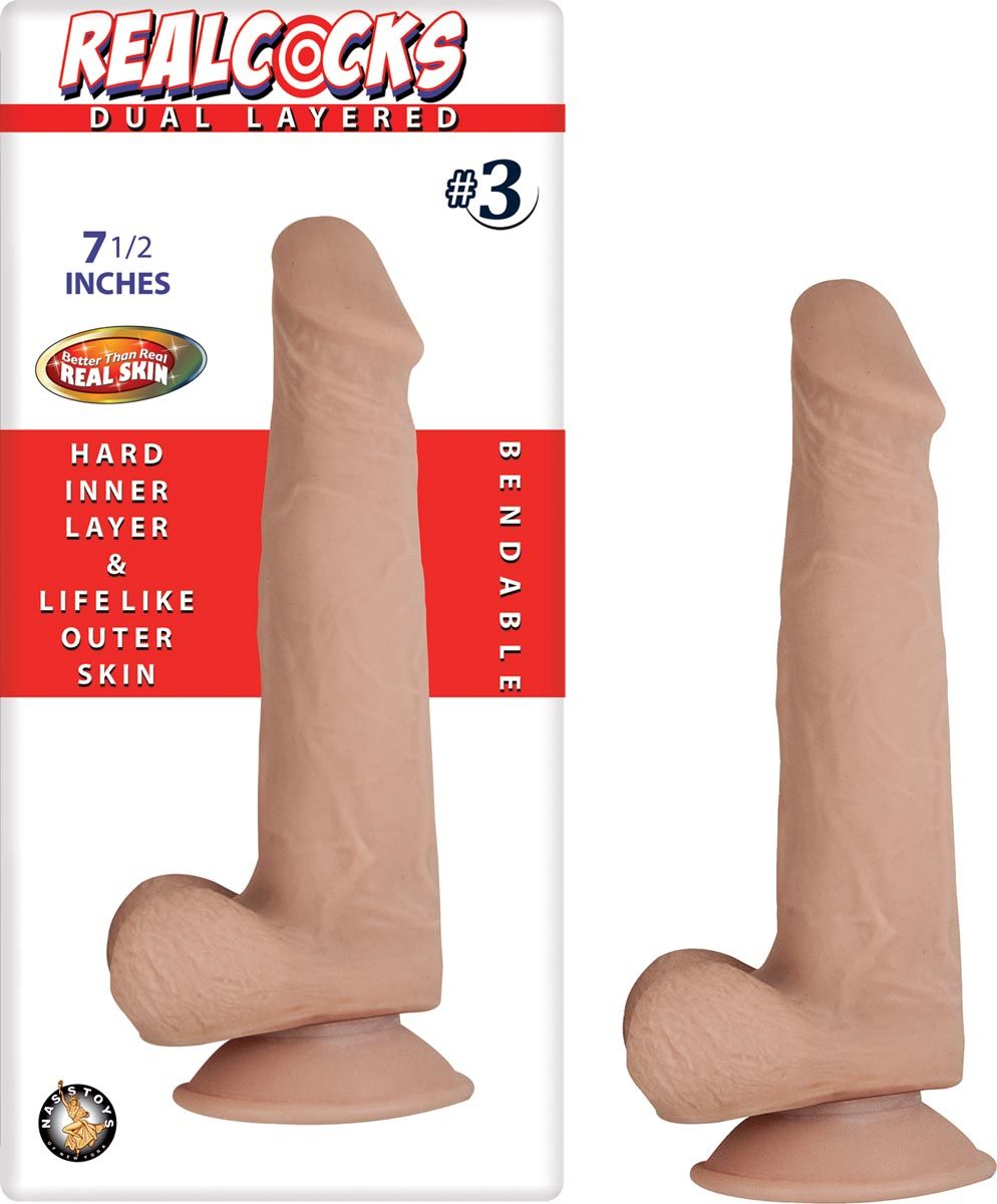 REALCOCKS DUAL LAYERED #3WHITE - #2782-1