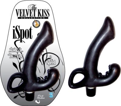 The Velvet Kiss Collection iSpot - Black - #2245-1