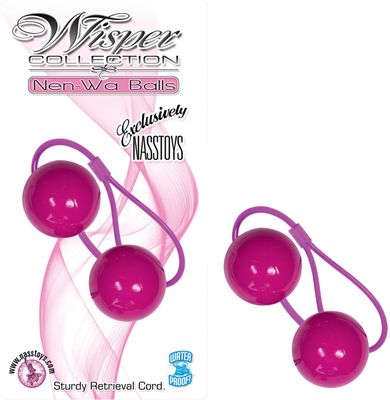 WISPER COLLECTION NEN-WA BALLS - Purple - #2212-2