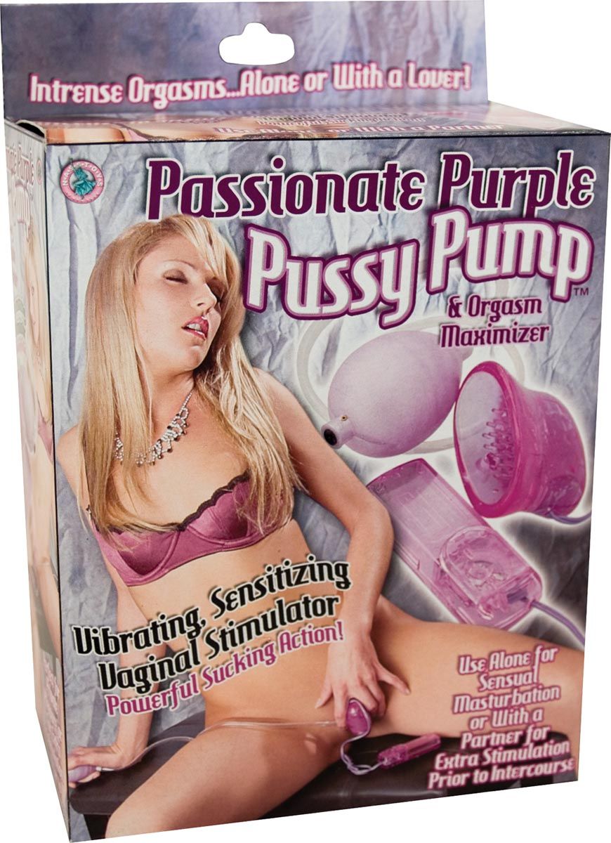 PASSIONATE PURPLE PUSSY PUMP-PURPLE - #1868