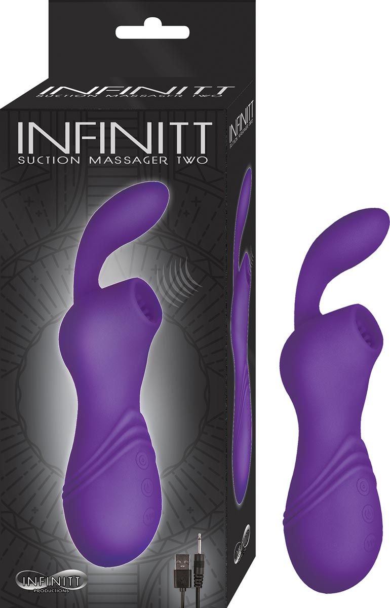 INFINITT SUCTION MASSAGER TWO-PURPLE - #2825-2