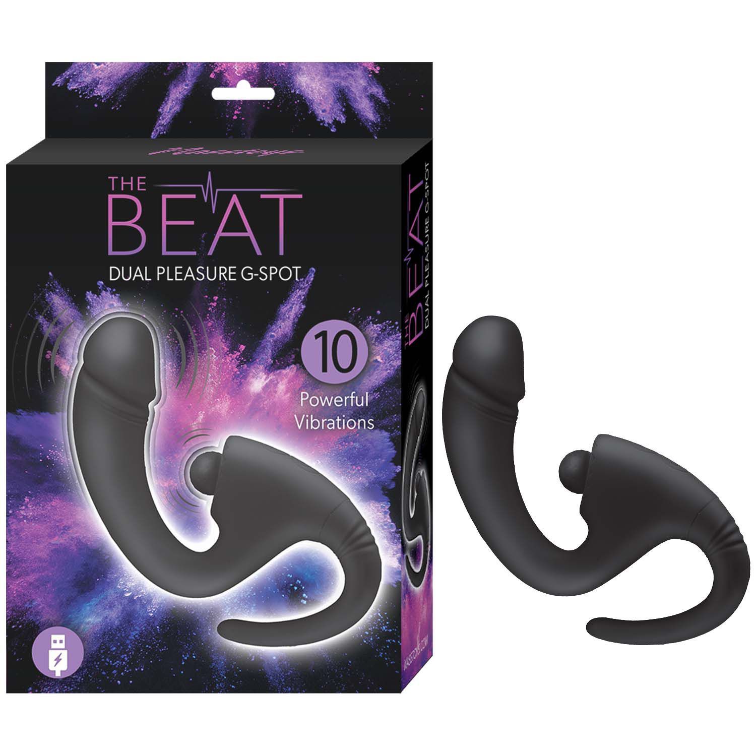 THE BEAT DUAL PLEASURE G-SPOT-BLACK - #3237-1