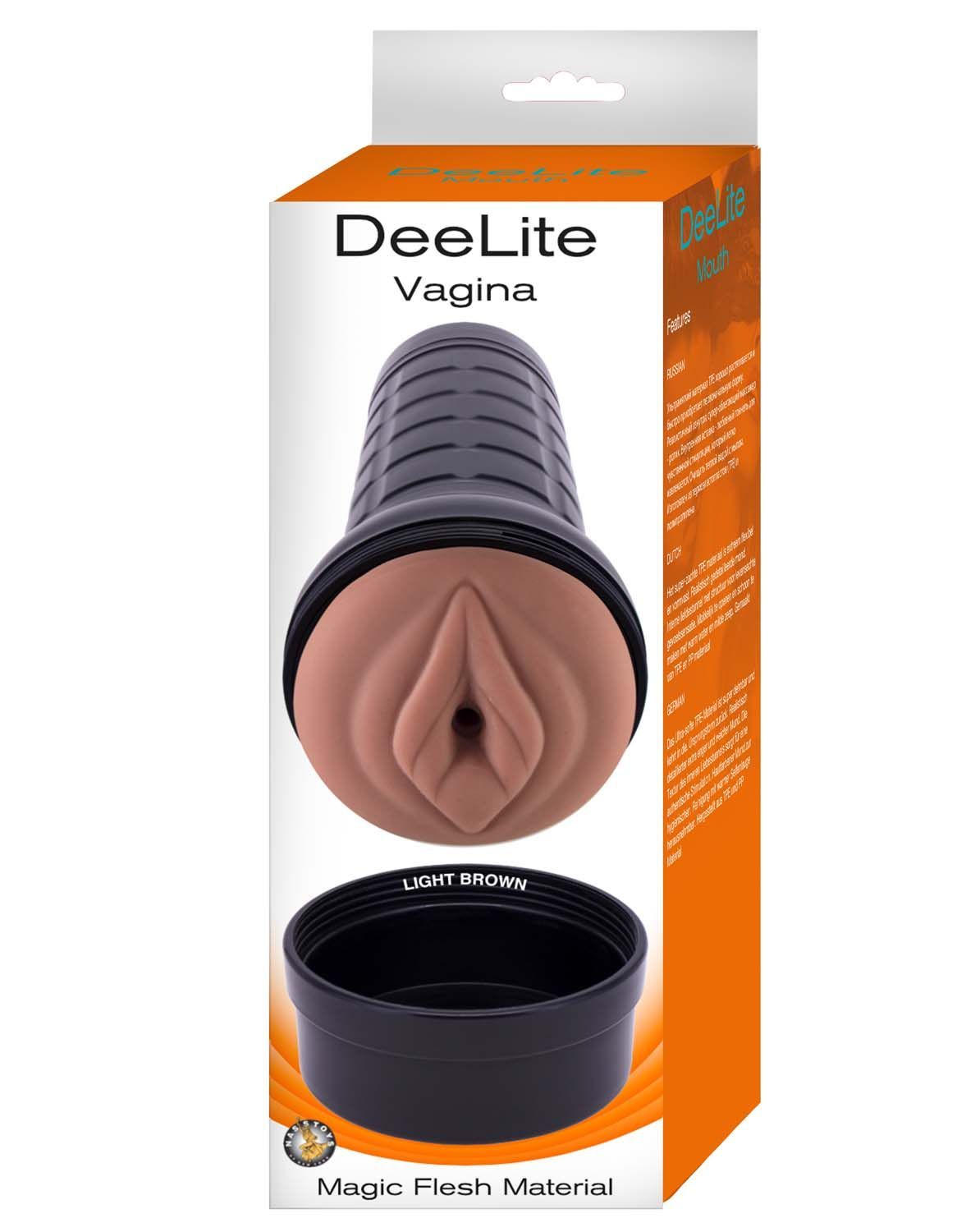 DEE LITE VAGINA-LIGHT BROWN - #3083-1