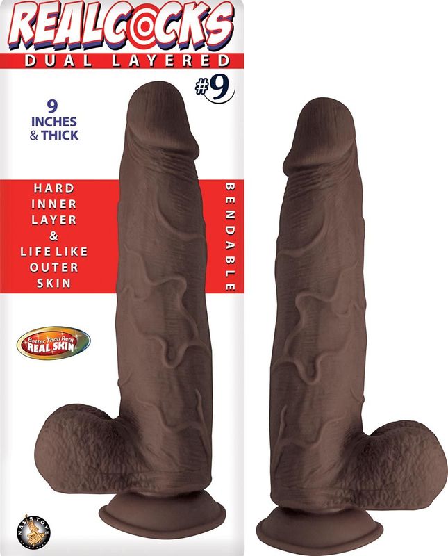 REALCOCKS DUAL LAYERED #9-DARK BROWN - #2788-3