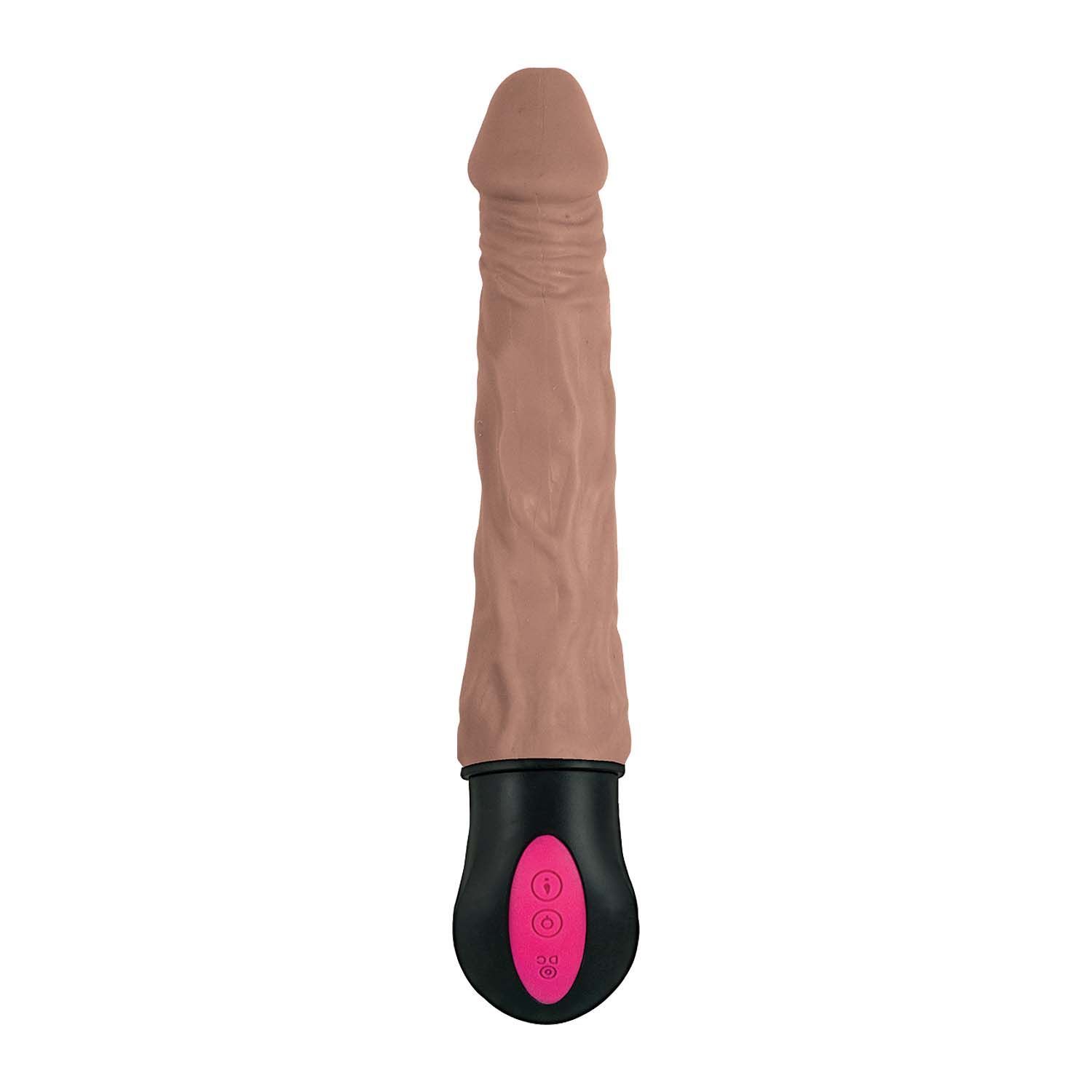NATURAL REALSKIN HOT COCK #1-BROWN - #2813
