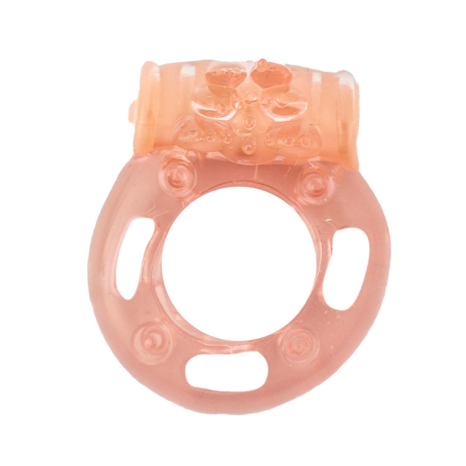 THE MACHO VIBRATING COCKRING-WHITE - #2147-1