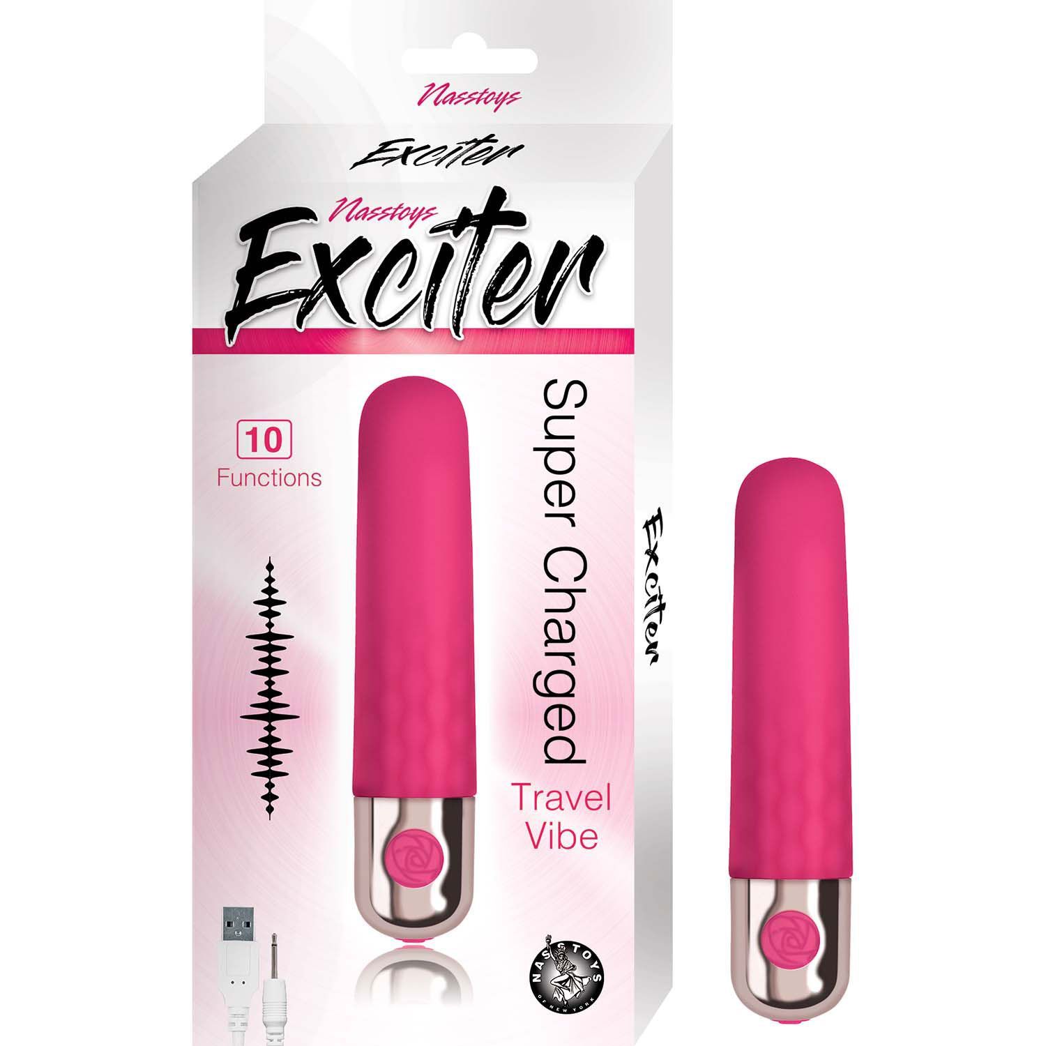 EXCITER SUPER CHARGED TRAVEL VIBE-PINK - #3032-1