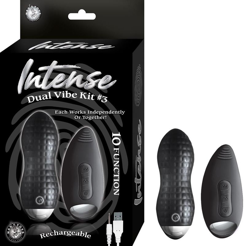 INTENSE DUAL VIBE KIT #3-BLACK - #2836