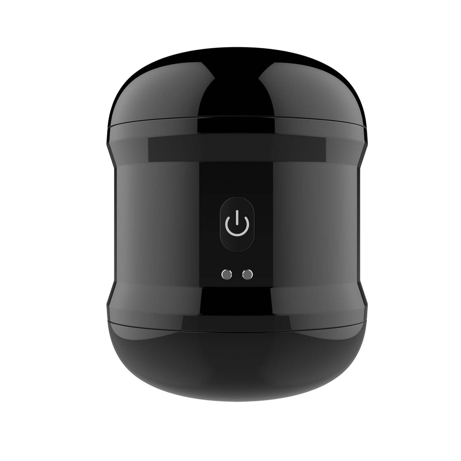 DYNAMO VIBRATING MASTURBATOR CYLINDER-BLACK - #3106-2