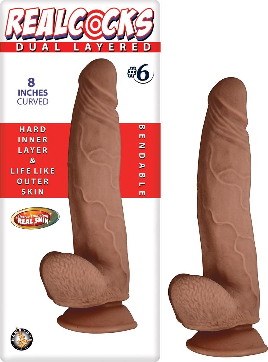REALCOCKS DUAL LAYERED #6-BROWN - #2785-2