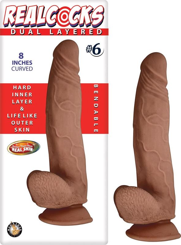 REALCOCKS DUAL LAYERED #6-BROWN - #2785-2