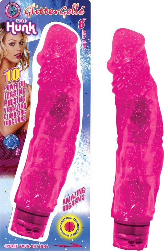 GLITTER GELLE 10 FUNCTION-HUNK: PINK - #1909-2