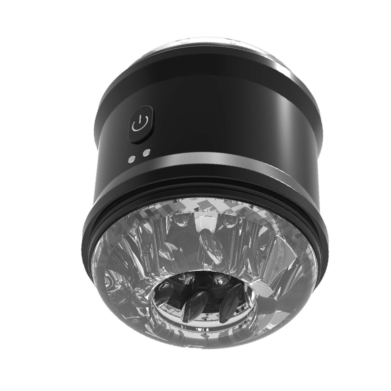 DYNAMO VIBRATING MASTURBATOR CYLINDER-BLACK - #3106-2