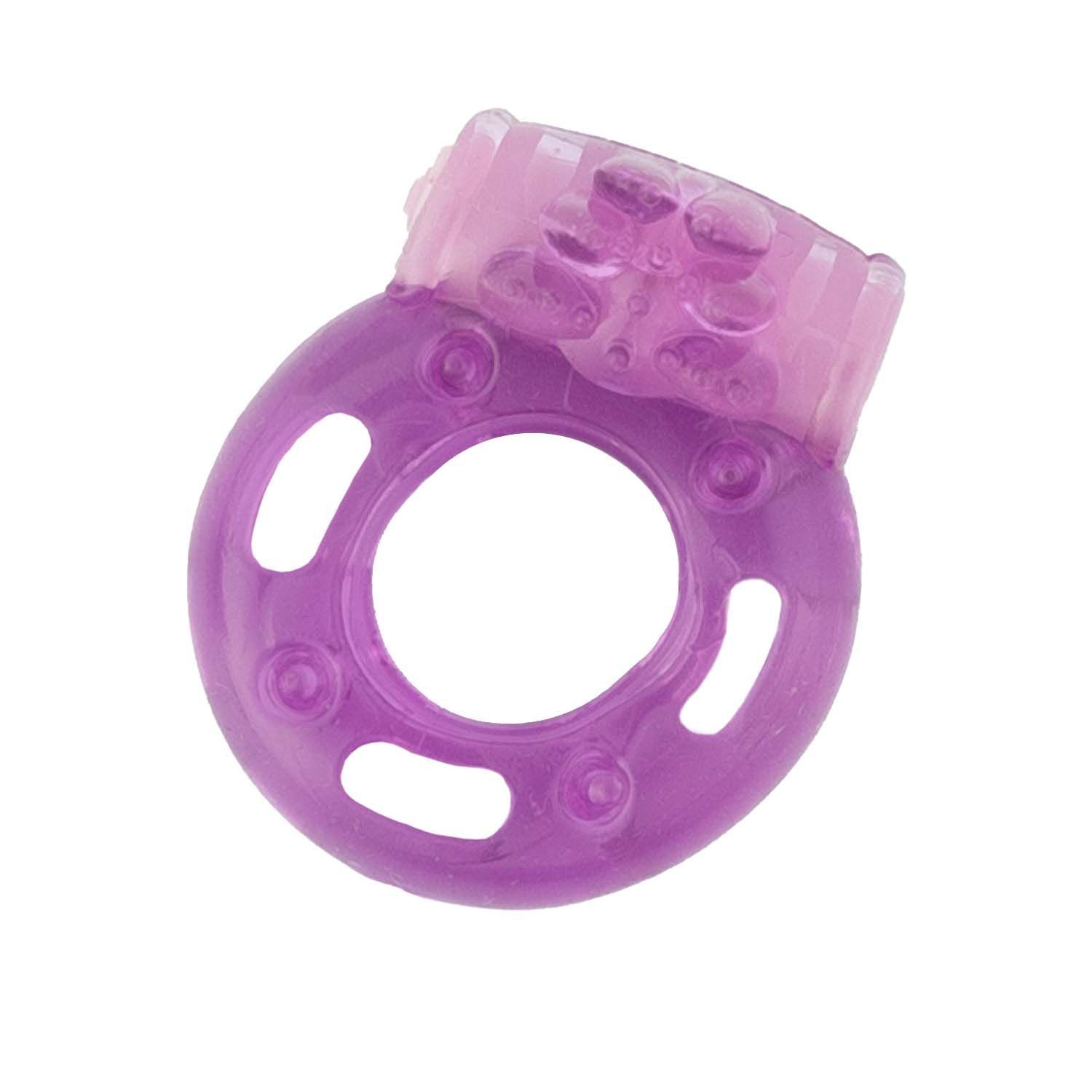 THE MACHO VIBRATING COCKRING-PURPLE - #2147-2