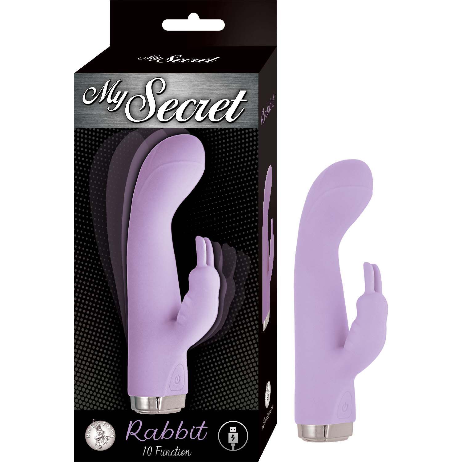 MY SECRET RABBIT-PURPLE - #3147-2