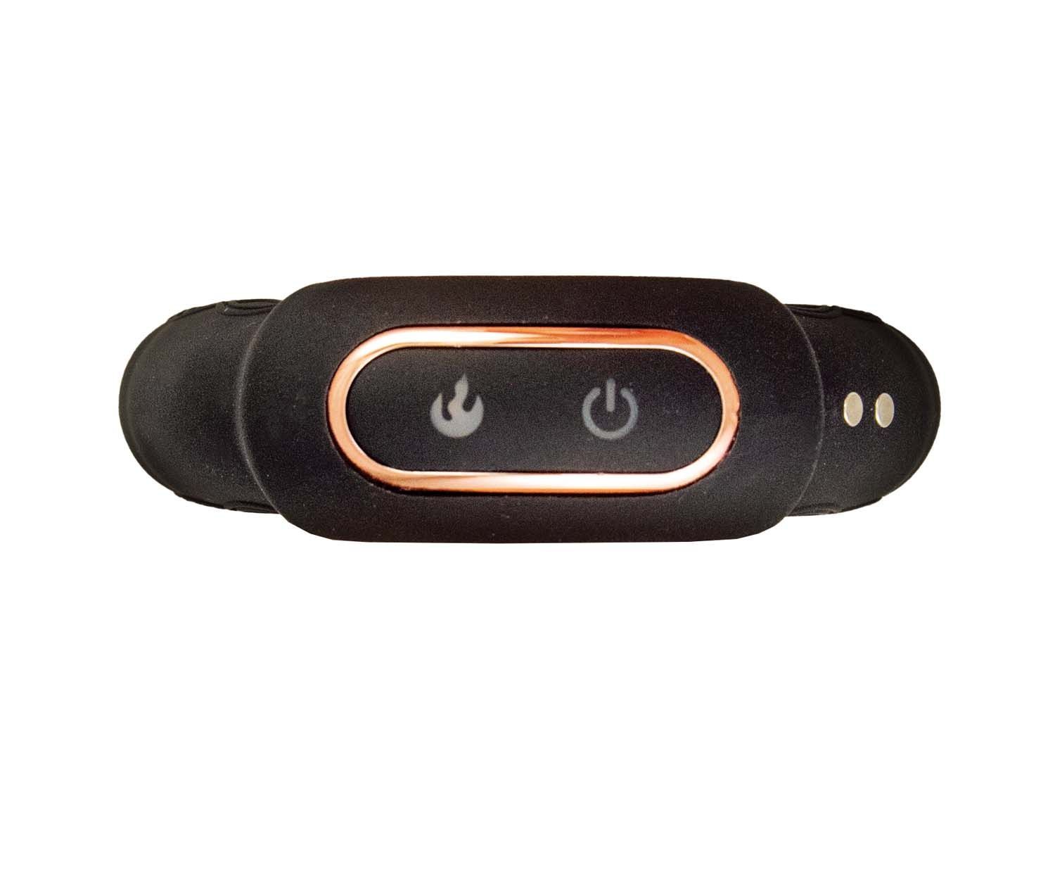 COCKPOWER HEAT UP COCK RING-BLACK - #3169