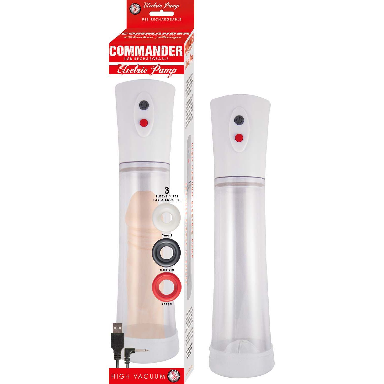 COMMANDER ELECTRIC PUMP-CLEAR - #2827-1