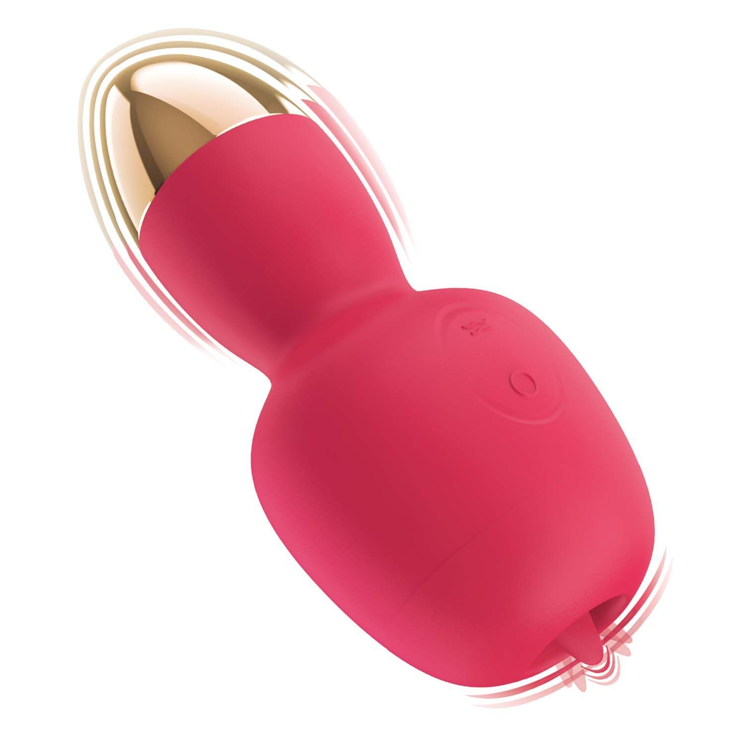 CLIT-TASTIC INTENSE DUAL MASSAGER-CORAL - #3171-1