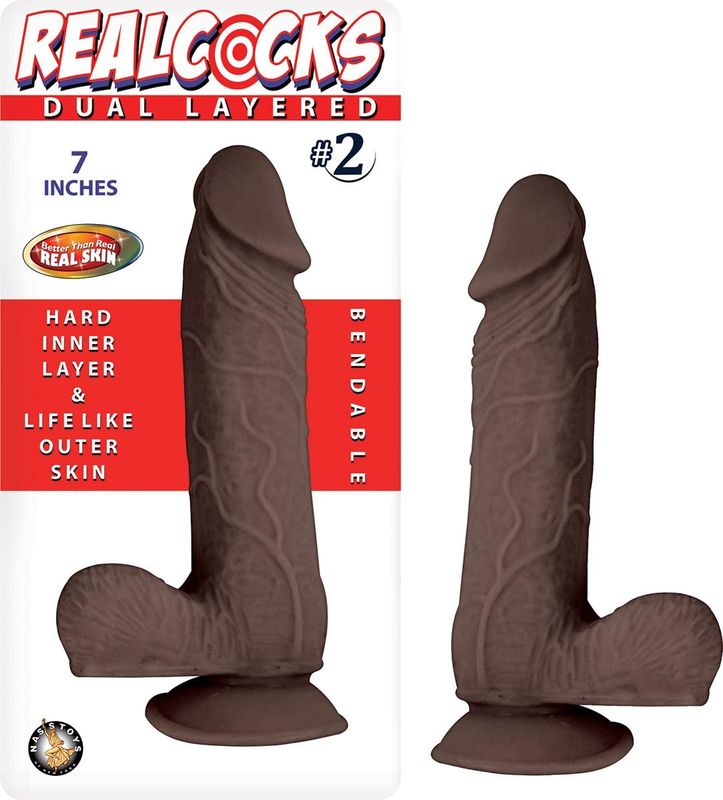 REALCOCKS DUAL LAYERED #2-DARK BROWN - #2781-3