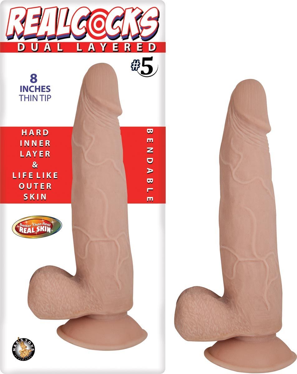 REALCOCKS DUAL LAYERED #5WHITE - #2784-1