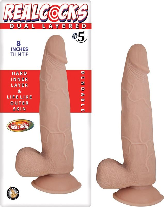 REALCOCKS DUAL LAYERED #5WHITE - #2784-1