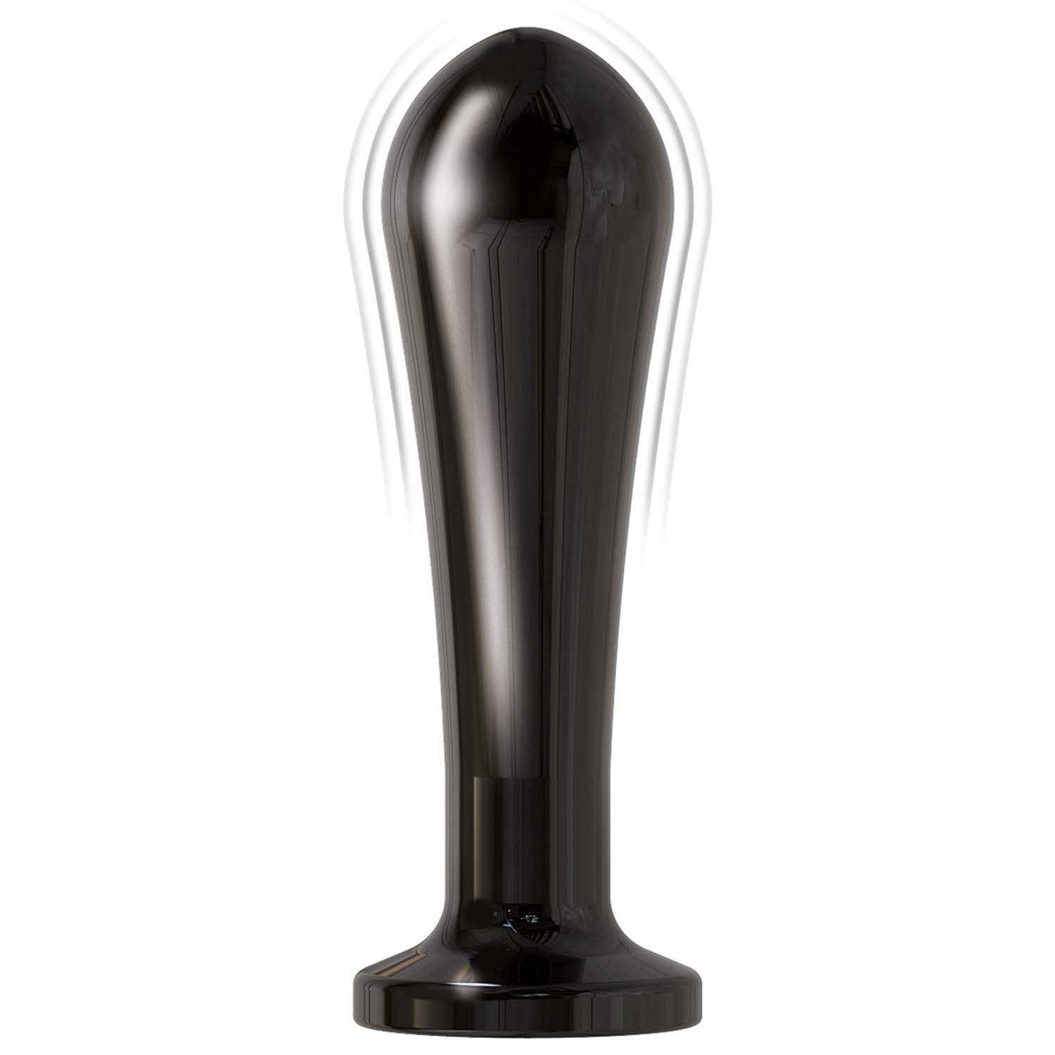 ASS-SATION REMOTE VIBRATING METAL ANAL BULB-BLACK - #3117-2