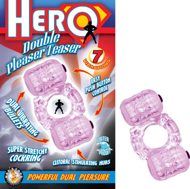 HERO DOUBLE PLEASER TEASER - PURPLE - #2330-2