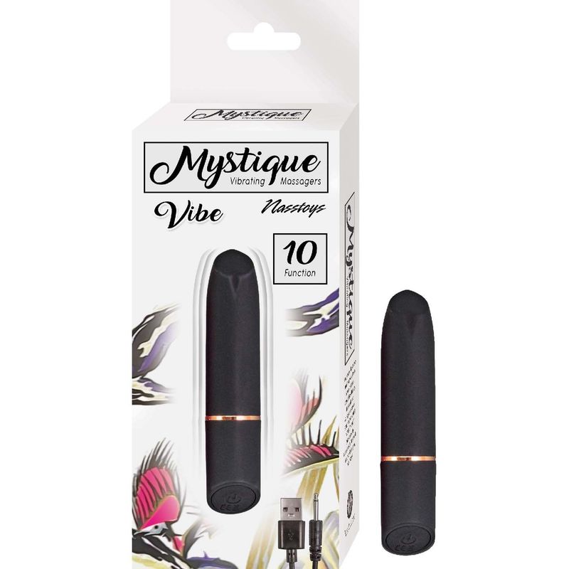 MYSTIQUE VIBRATING MASSAGERS VIBE-BLACK - #3098-2