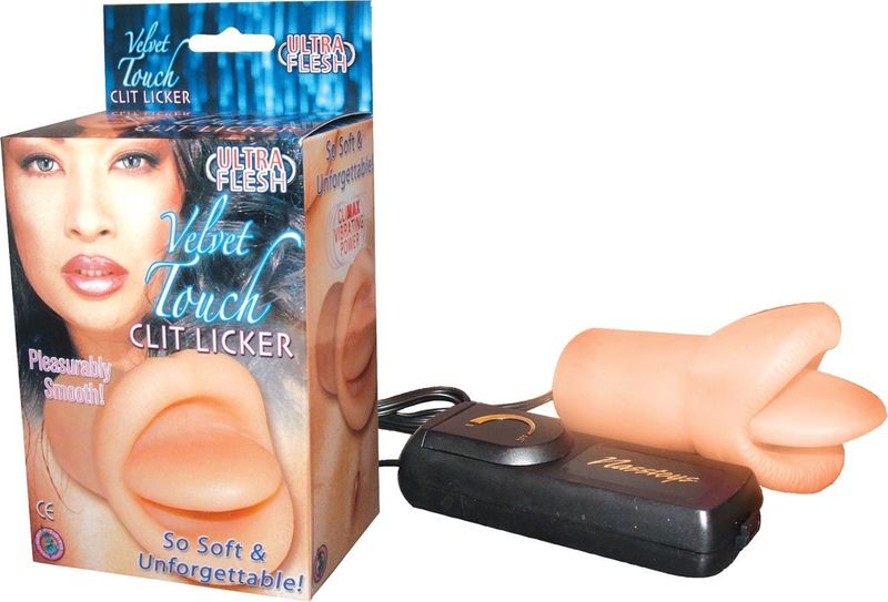 VELVET TOUCH CLIT LICKER-WHITE - #1772-1