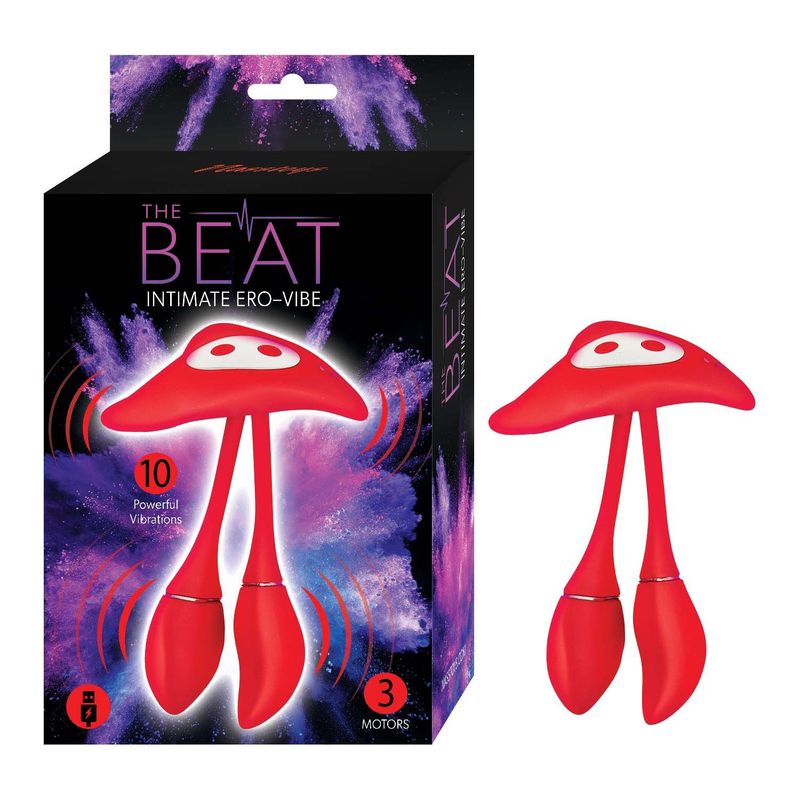THE BEAT INTIMATE ERO-VIBE-RED - #3222-1
