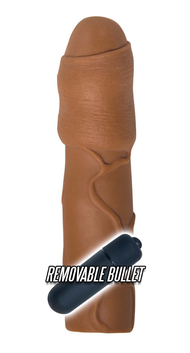 NATURAL REALSKIN UNCIRCUMCISED XTENDER-BROWN - #2772-2
