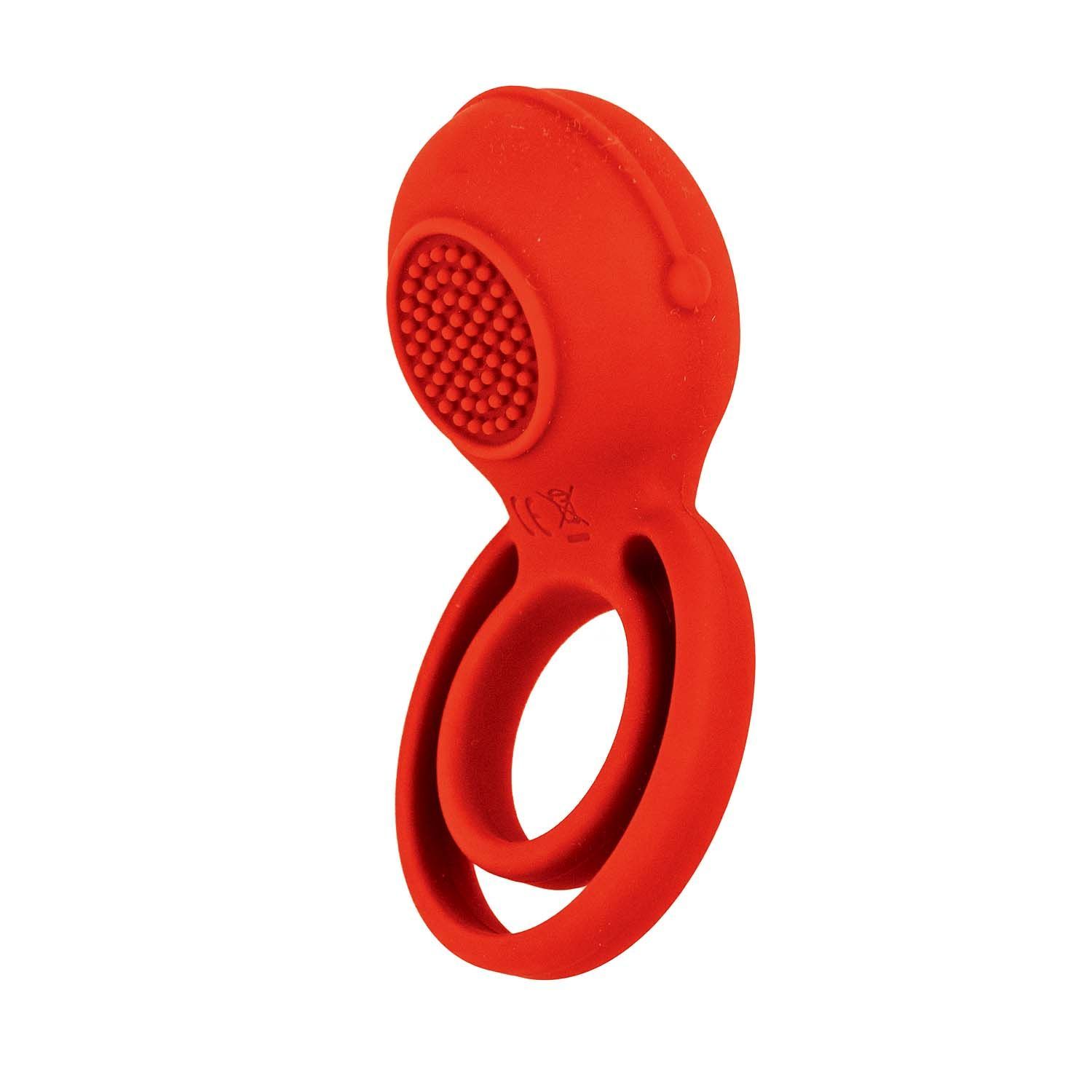 COCKPOWER ULTIMATE VIBRATING COCKRING-RED - #3216-1