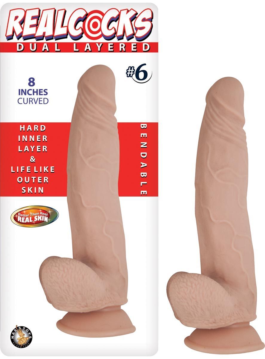 REALCOCKS DUAL LAYERED #6WHITE - #2785-1