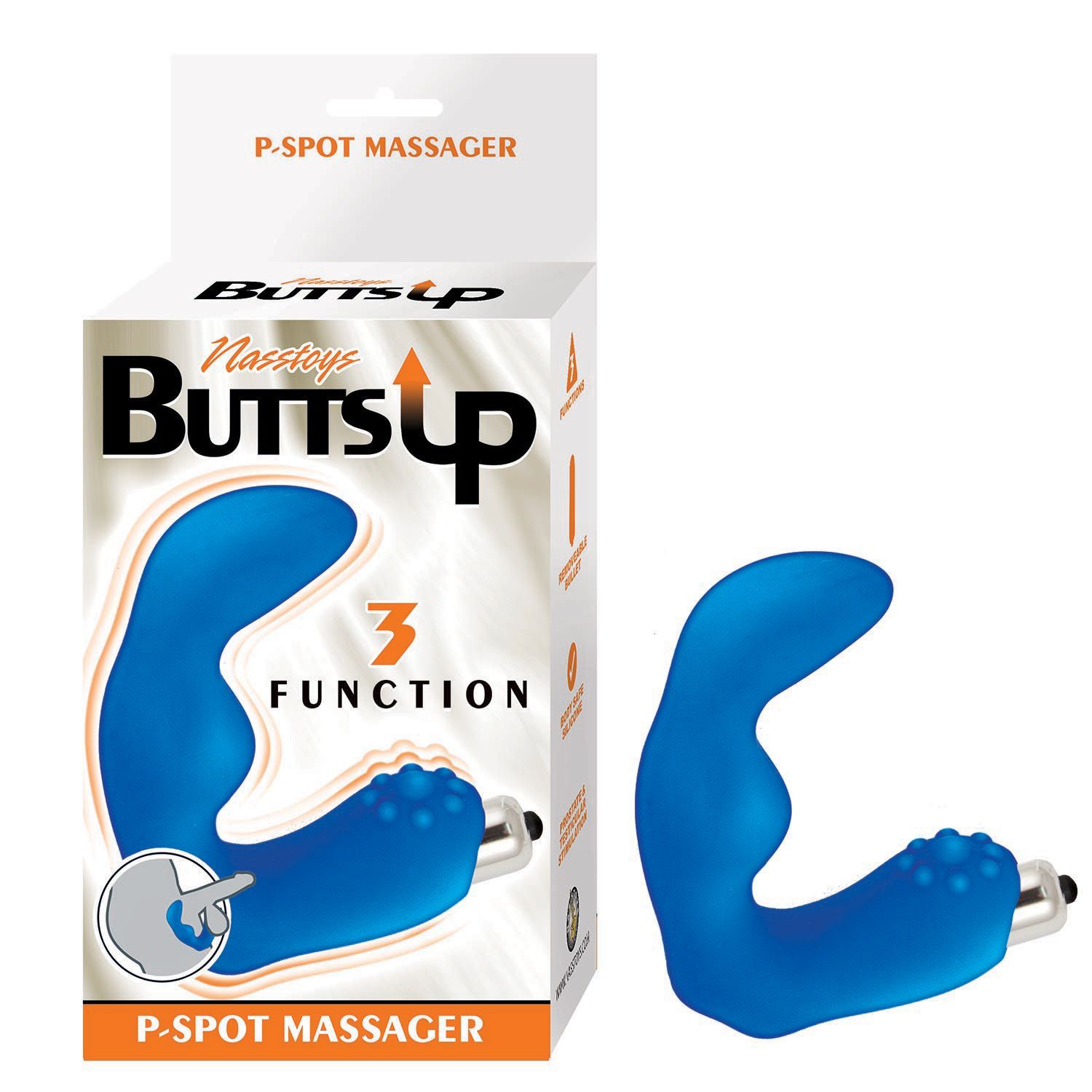 BUTTS UP P-SPOT MASSAGER-BLUE - #3023-1