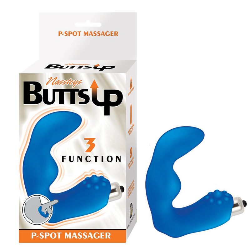 BUTTS UP P-SPOT MASSAGER-BLUE - #3023-1