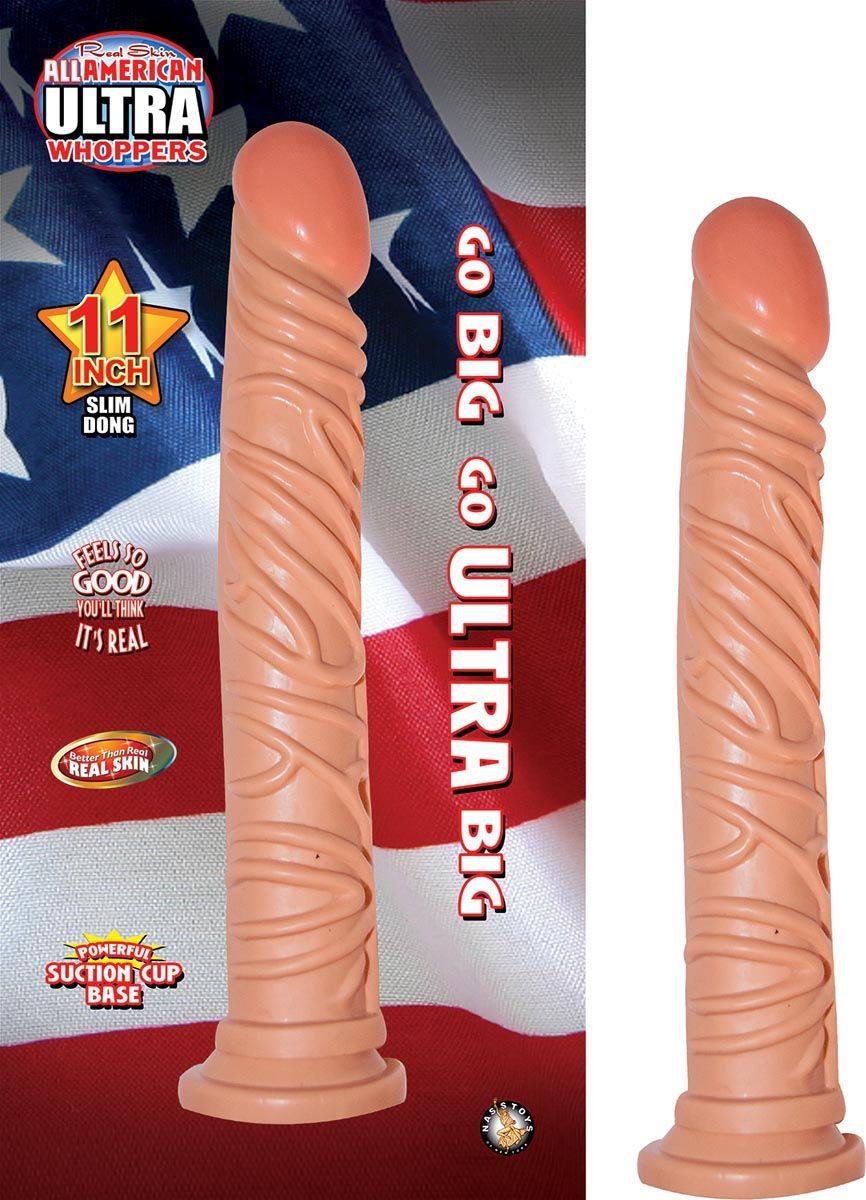 ALL AMERICAN ULTRA WHOPPERS 11&quot; SLIM DONG – WHITE - #2627