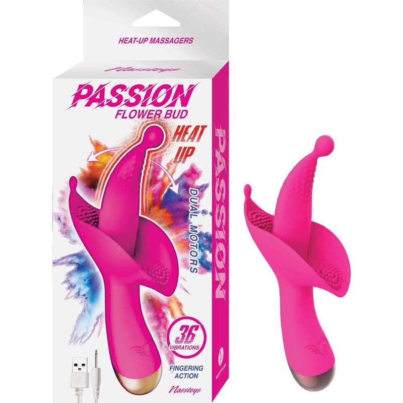 PASSION FLOWER BUD HEAT UP MASSAGER #6-PINK - #3112