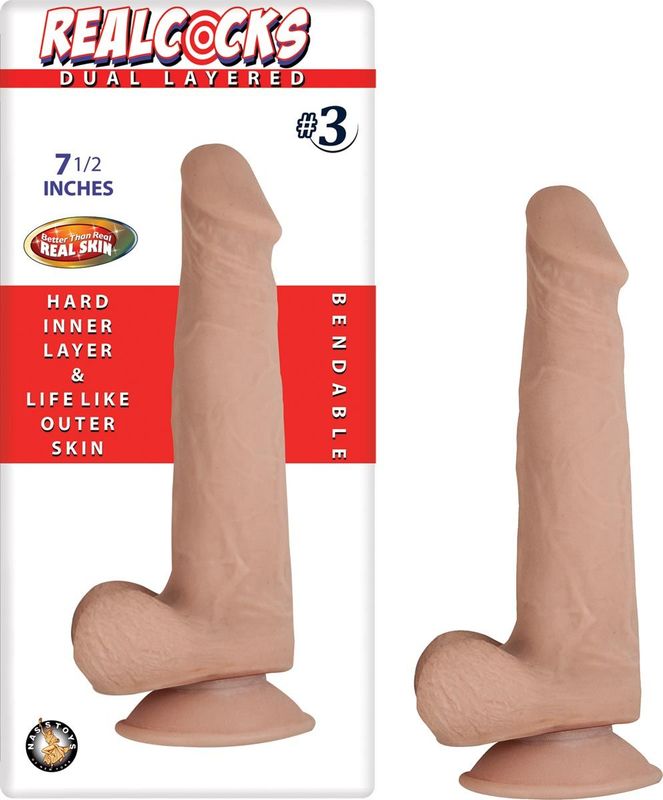 REALCOCKS DUAL LAYERED #3WHITE - #2782-1