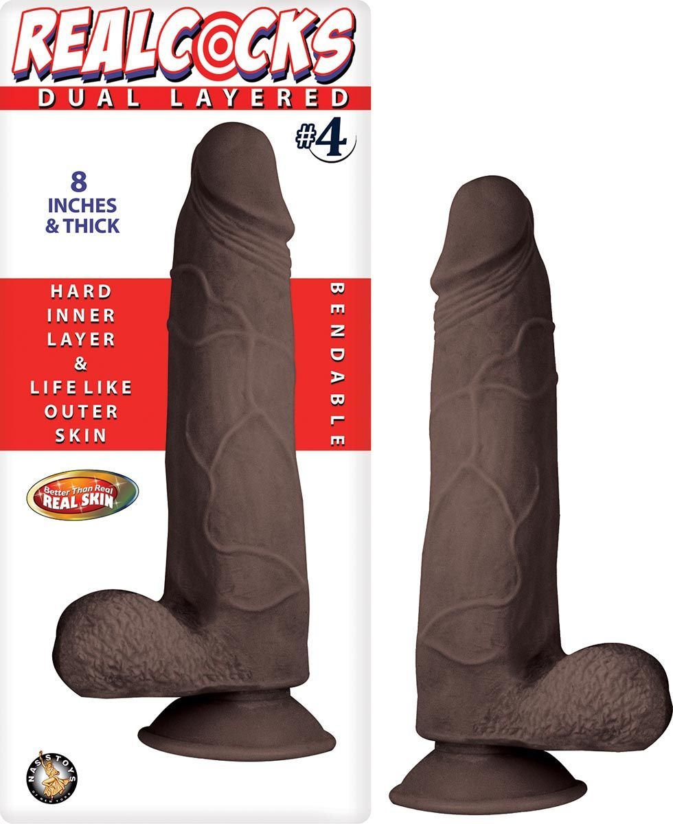 REALCOCKS DUAL LAYERED #4-DARK BROWN - #2783-3