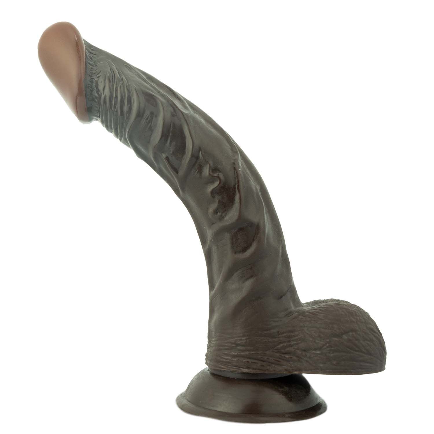 ALL AMERICAN WHOPPERS 8&quot; WITH BALLS-BROWN - #2232-2