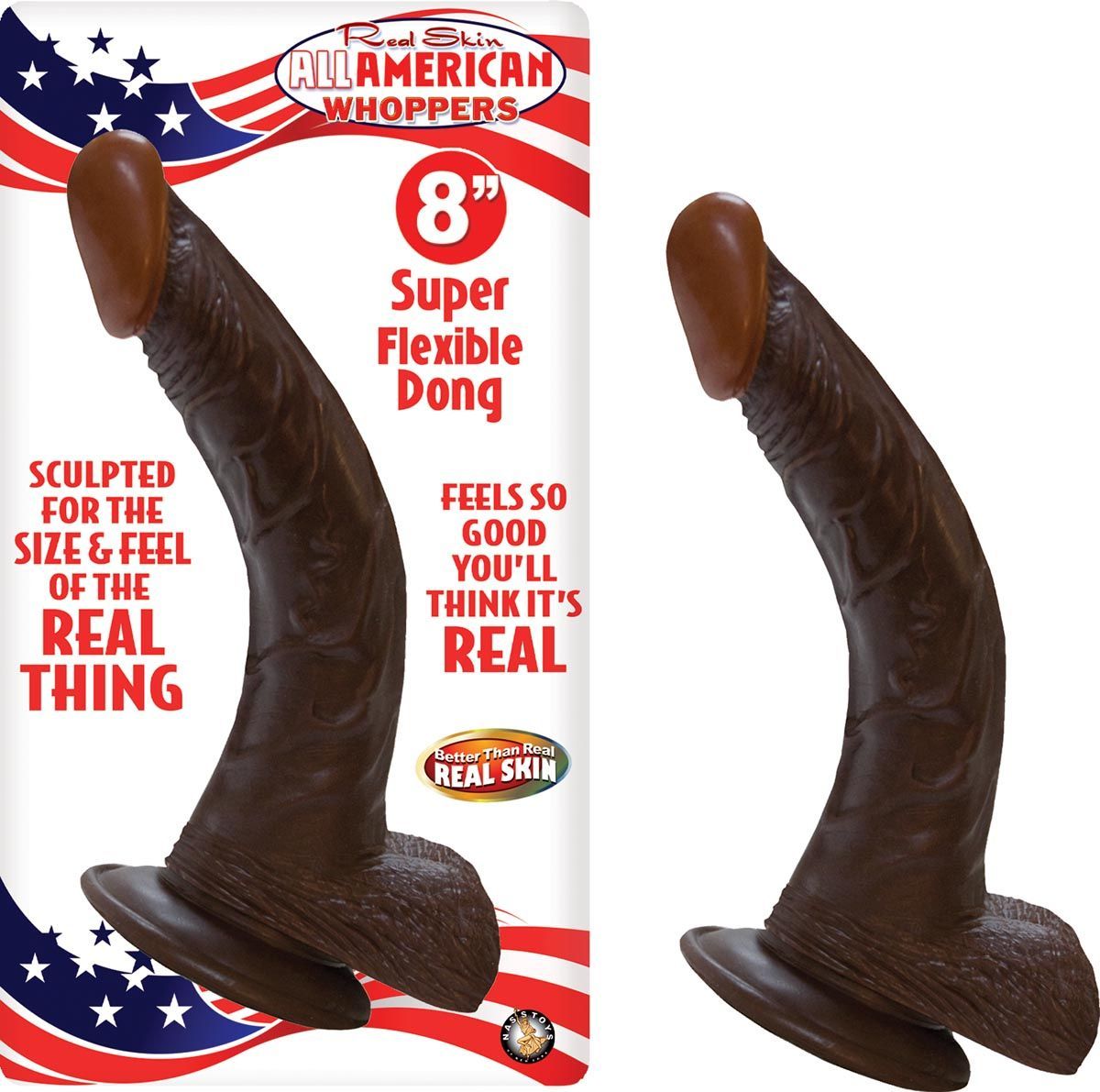 AFRO AMERICAN WHOPPERS-BROWN - #2232-2